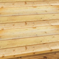 Deck de madeira Pau-Amarelo